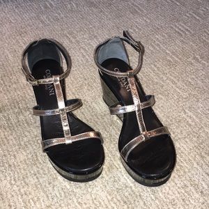 Cordani Danika Wedge Bronze Sandal